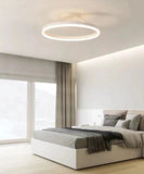 Modern Dimmable LED Ring Ceiling Light for Bedroom