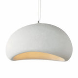 Nordic Wabi Sabi Dome Pendant Light Dimmable for Dining Room