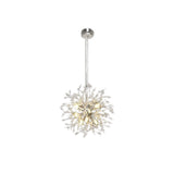 Sputnik Pendant Light Crystal LED Dimmable for Dining Room