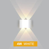 Modern Outdoor Up Down Wall Light Waterproof Metal for Exterior Wall