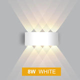 Modern Outdoor Up Down Wall Light Waterproof Metal for Exterior Wall