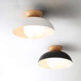 Black And Wood Pendant Light for Dining Room
