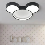 Cute mouse ceiling lamp in modern children's bedroom decor