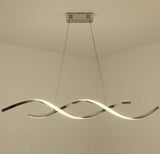 Modern Wire Pendant Light with LED Eye-Caring for Dining Room