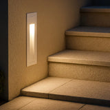 Modern Outdoor Step Light with Motion Sensor for Exterior Walls