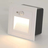 Modern Outdoor Step Light with Motion Sensor for Exterior Walls
