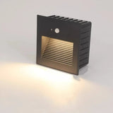 Modern Outdoor Step Light with Motion Sensor for Exterior Walls