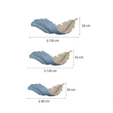 Feather Wall Light with Modern Dimmable LED for Hallway