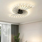 Modern Firework LED Flush Mount Ceiling Light for Living Room