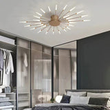 Modern Firework LED Flush Mount Ceiling Light for Living Room