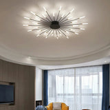 Modern Firework LED Flush Mount Ceiling Light for Living Room