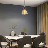 Vintage Glass Pendant Lighting Dimmable for Dining Room