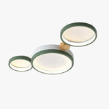 Nordic Flush Ceiling Light Metal Dimmable for Living Room