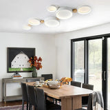 Nordic Flush Ceiling Light Metal Dimmable for Living Room