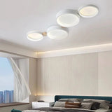 Nordic Flush Ceiling Light Metal Dimmable for Living Room