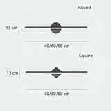Bathroom mirror light length guide for 40 cm, 60 cm and 80 cm models