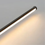 Close-up of the black metal finish and anti-glare diffuser