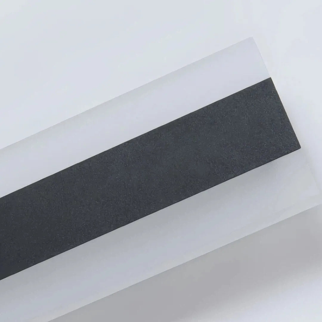 Close-up of the acrylic diffuser on the outdoor LED wall light