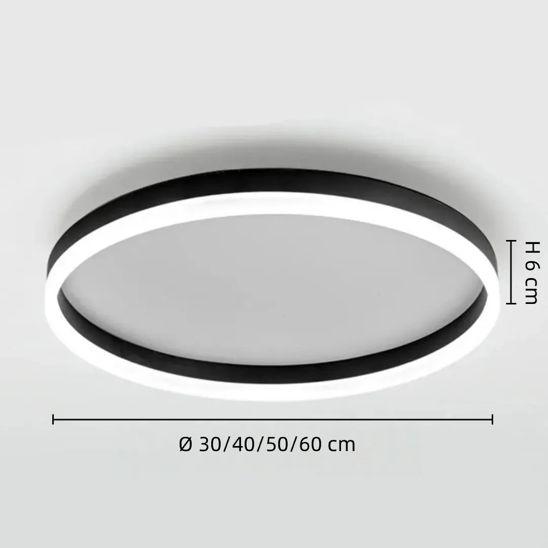 30 cm ,40 cm,50 cm and 60 cm LED ring ceiling light dimensions
