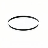 Side profile of the low-profile ring ceiling light