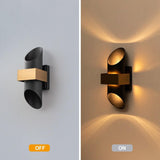 Modern Metal Waterproof Outdoor LED Wall Light