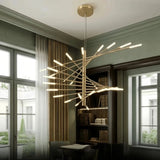 Modern Dimmable Firework Chandelier for Living Room
