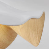 Close-up of the resin shade and metal fitting