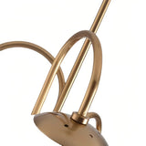 Metal frame joints and globe caps against a white background