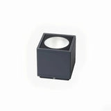 IP65 surface-mounted outdoor ceiling light in black