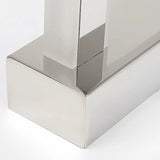 Modern Bathroom Wall Light Waterproof, Chrome Metal Design