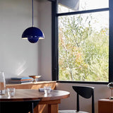 Modern Flowerpot Metal Pendant Light Dimmable for Dining Rooms
