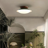 Mid Century Hallway Flush Ceiling Light Metal, Anti-Glare