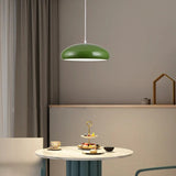 Modern Dome Pendant Light Metal Dimmable for Dining Rooms
