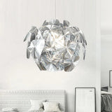 Modern Design Chrome Pendant Light Dimmable for Dining Room