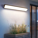 Simple Tri-Colour LED Linear Wall Light for Porch