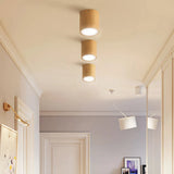 Wooden Down Light with Anti-Glare LED for Nordic Hallway