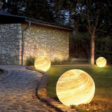 Modern Moon Garden Light Waterproof Glass for Garden, Solar