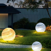 Modern Moon Garden Light Waterproof Glass for Garden, Solar