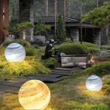Modern Moon Garden Light Waterproof Glass for Garden, Solar