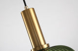 Striped Lantern Clear Glass Pendant Lighting
