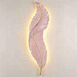 Creative Feather Bedroom Wall Light