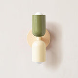 Modern Cream Double Head Wall Light Indoor