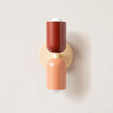 Modern Cream Double Head Wall Light Indoor