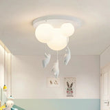 White Bear Ceiling Light LED Dimmable for Children