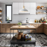 Macaron Pendant Light Dimmable Nordic Metal for Dining Room