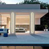 Minimalist Edge-Lit Waterproof LED Linear Wall Light