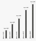 Minimalist Linear Outdoor Wall Light Metal Black for Porch, IP65