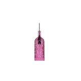 Vintage Stained Glass Pendant Light Bottle Shape