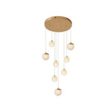 Spherical Multi-Head Luxury Hall Pendant Light - Clowas