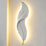 Creative Feather Bedroom Wall Light